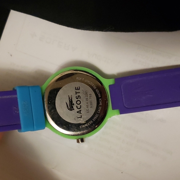 Very close to perfect condition LACOSTE watch - Picture 3 of 3